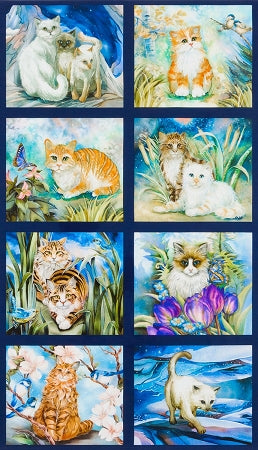 Garden Cat Panel 18346 238, Kaufman