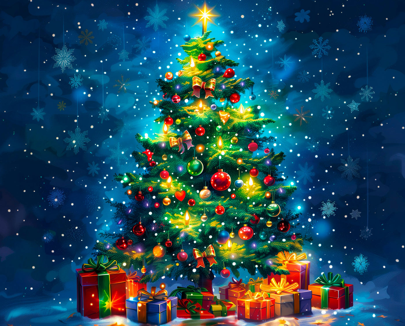 Christmas Shine AL69204C1 36 Inch Digital Panel David Textiles