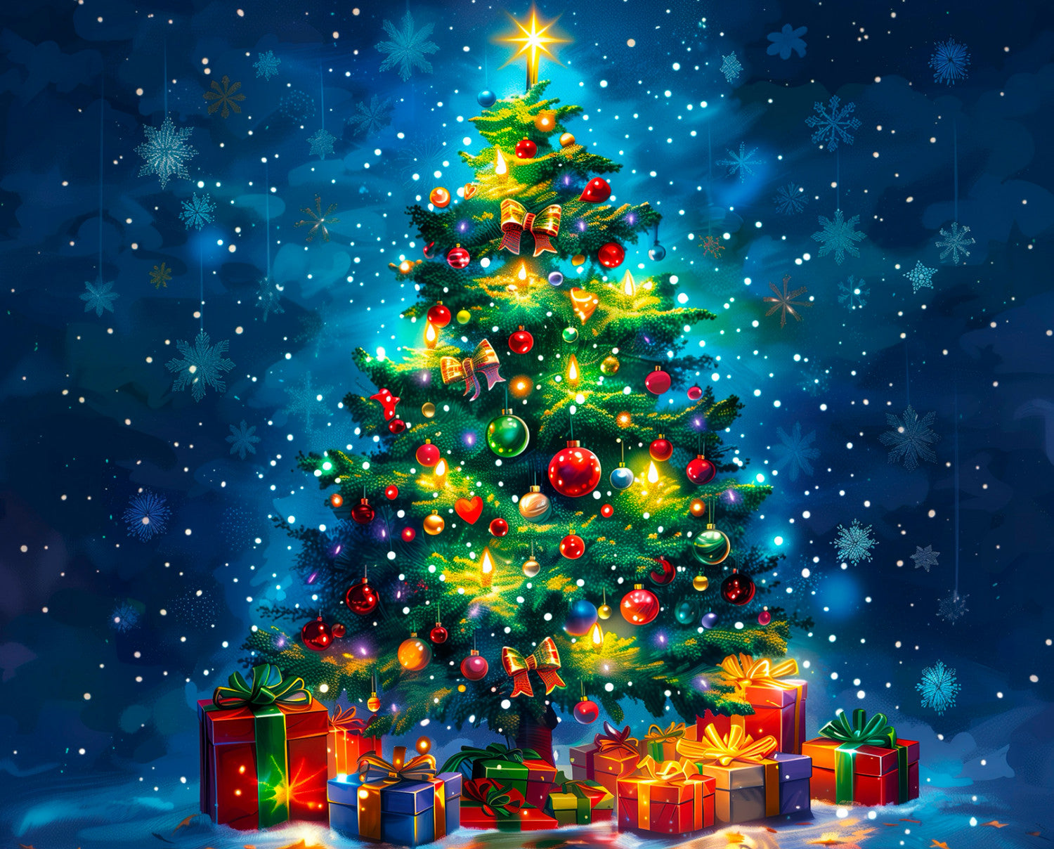 Christmas Shine AL69204C1 36 Inch Digital Panel David Textiles