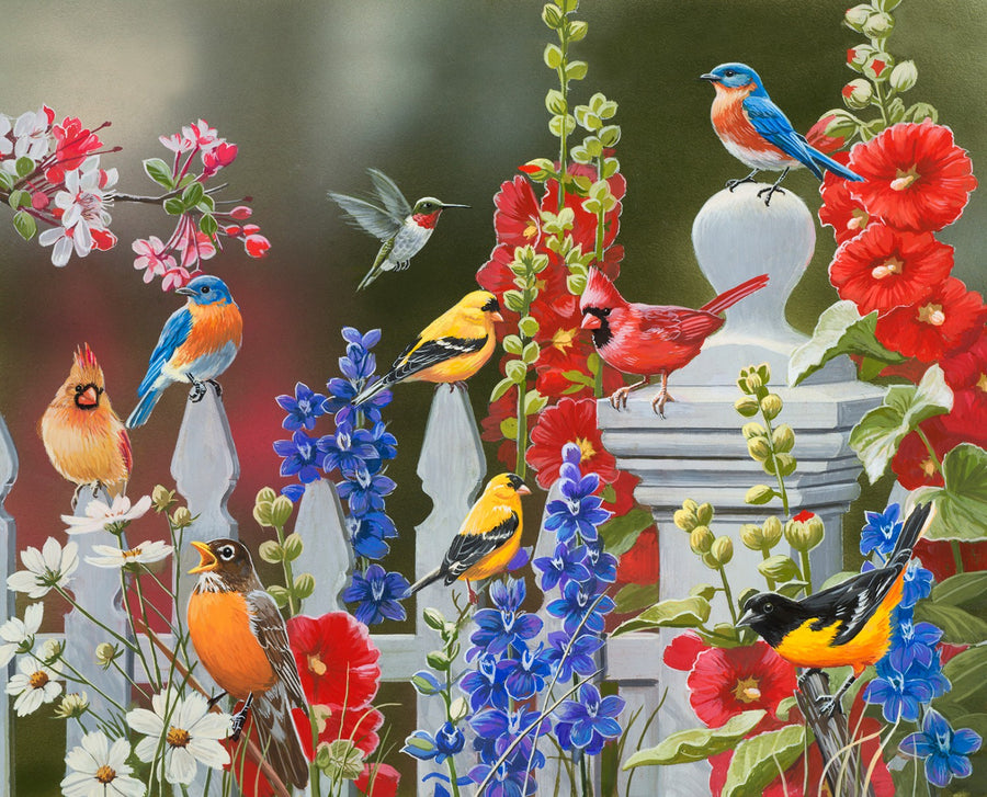 Spring Summer Birds AL44560C1 Digital Panel David Textiles