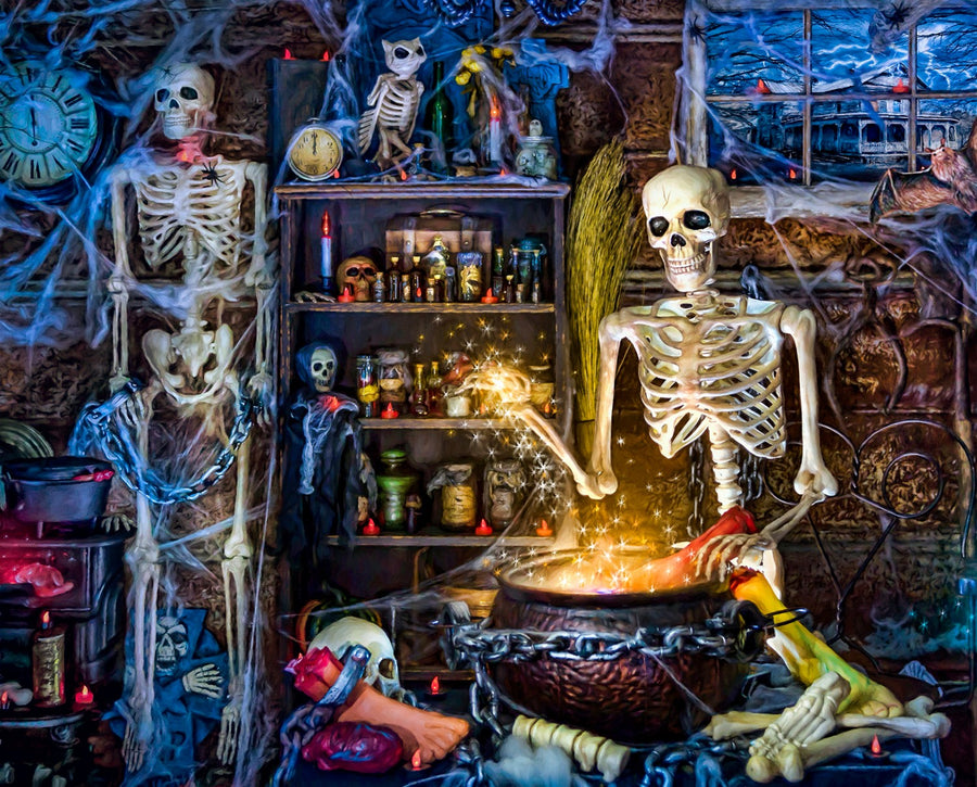 Skeleton Wizard ML32011C1 Digital Panel David Textiles