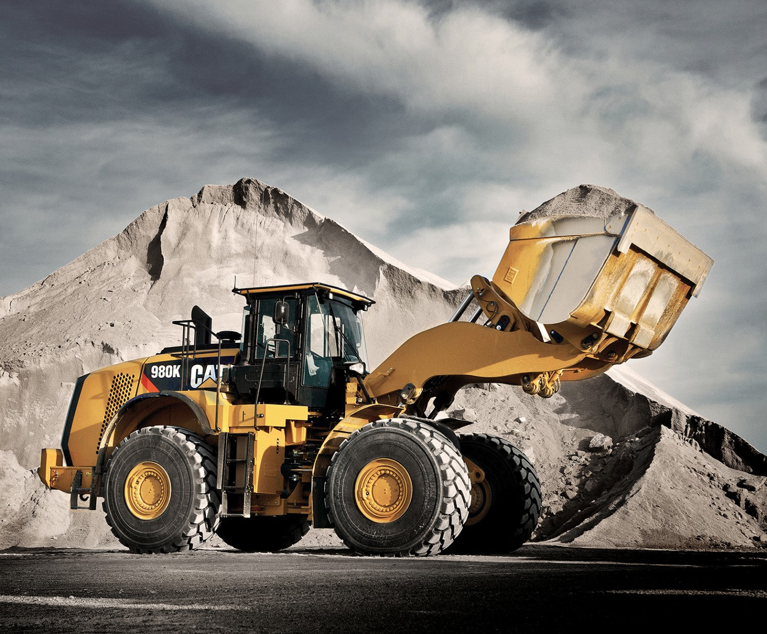 CAT P10990 Front Loader 36 Inch Digital Panel Riley Blake