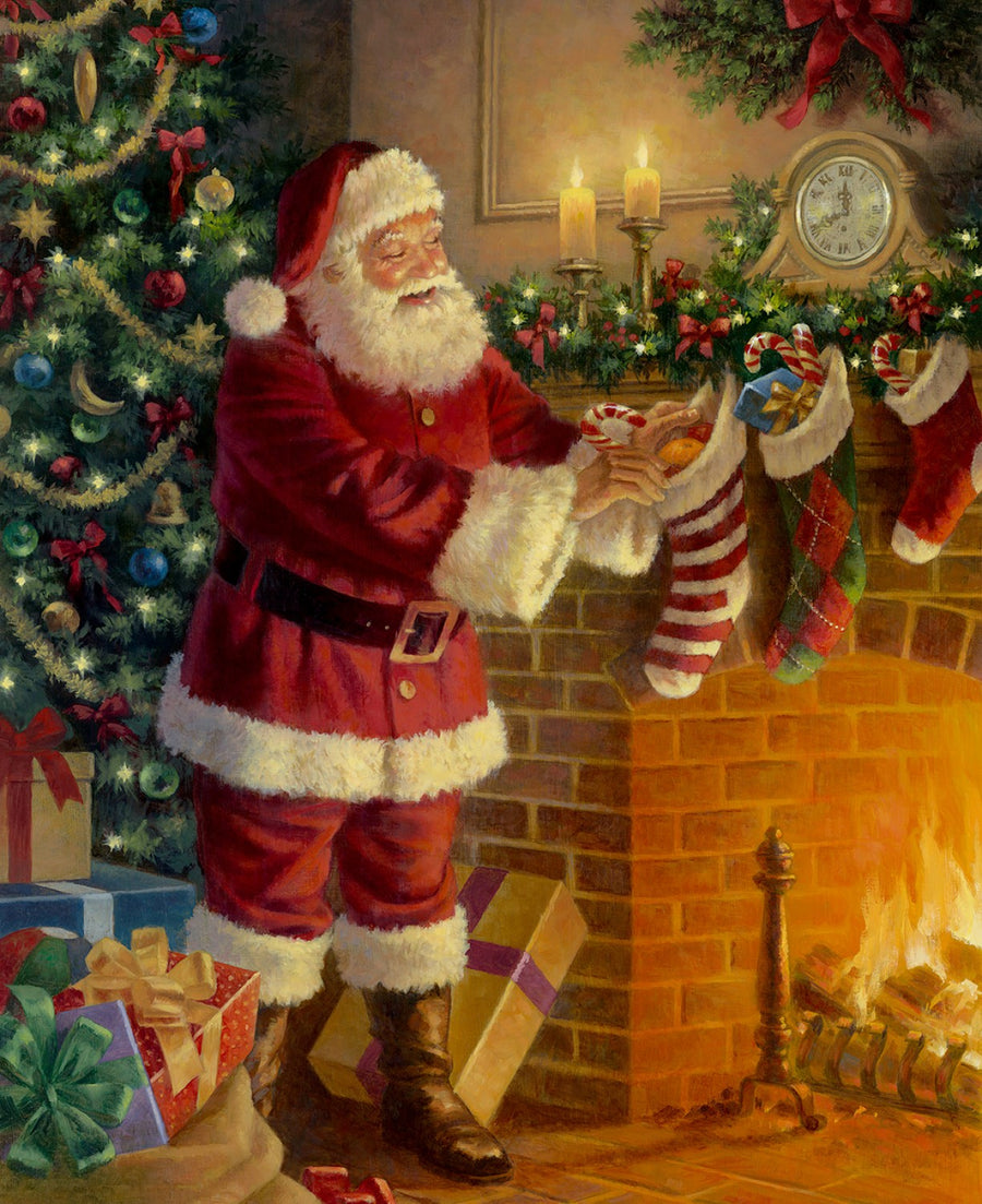 Picture a Christmas Santas Gift PD12376 36 Inch Digital Panel Riley Blake