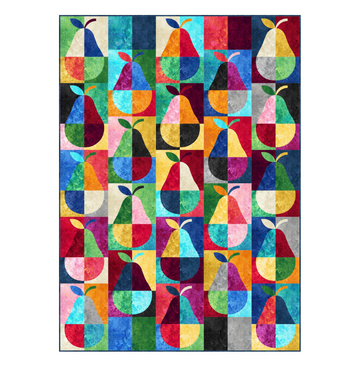 Stonehenge Basics Share the Pears Quilt Kit Northcott