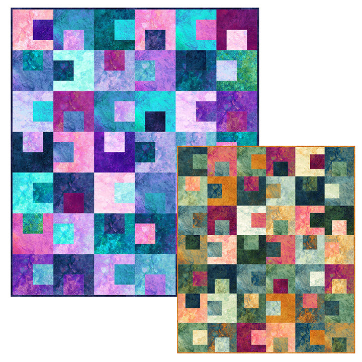 New Stonehenge Gummies 10 Inch Squares Gemstone Quilt Kit Northcott