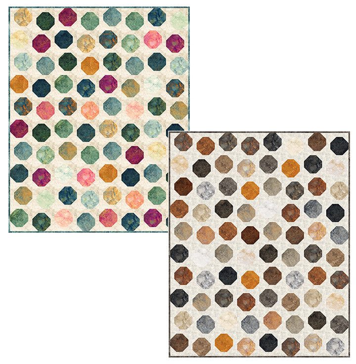 New Stonehenge Honey Buns Charms Mineral Quilt Kit Northcott