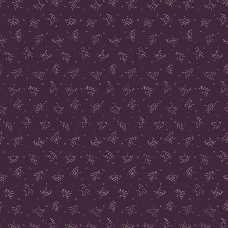 Plumberry III 171152 Plum Plum Grass Marcus Fabrics