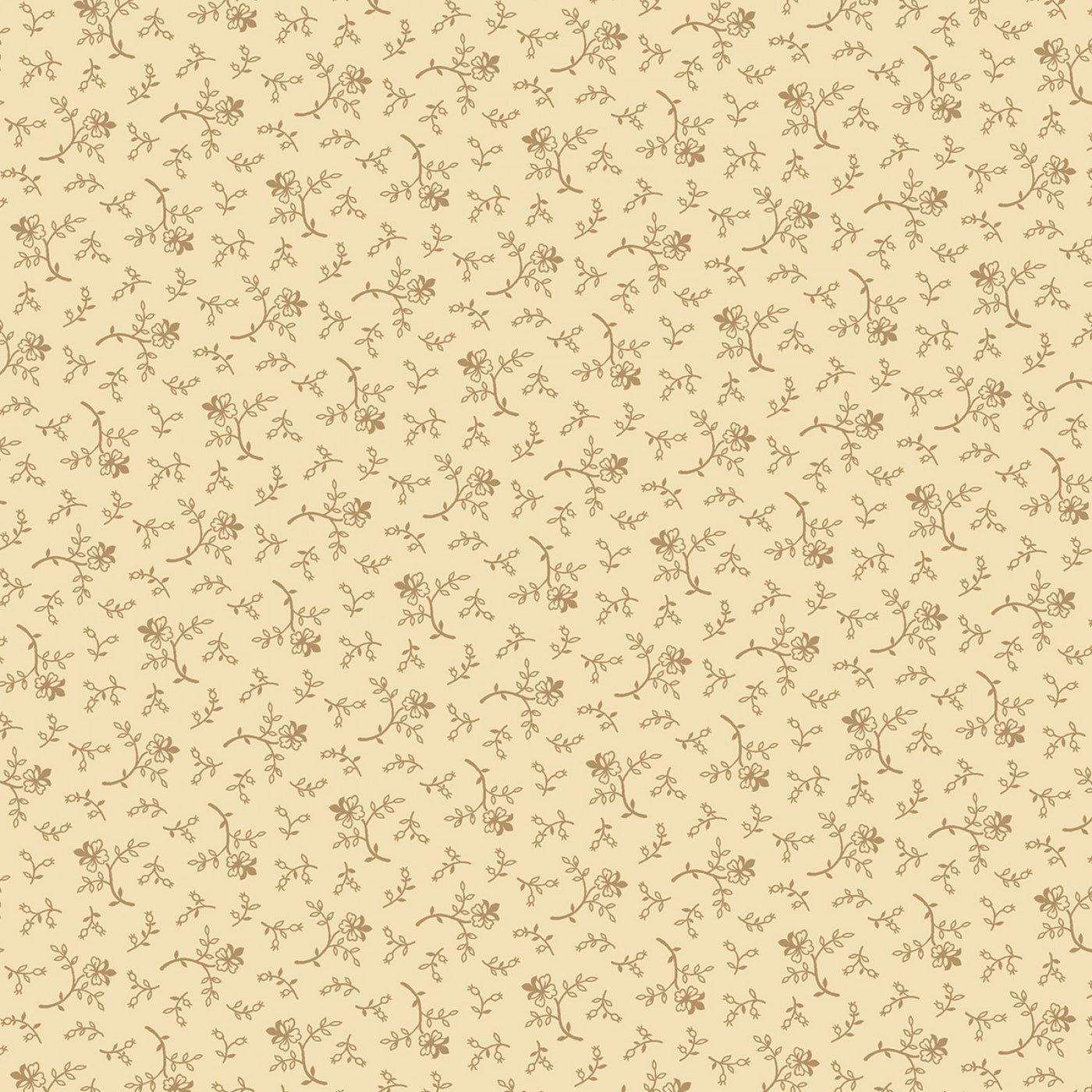 Plumberry III 171154 Cream Plum Rose Marcus Fabrics