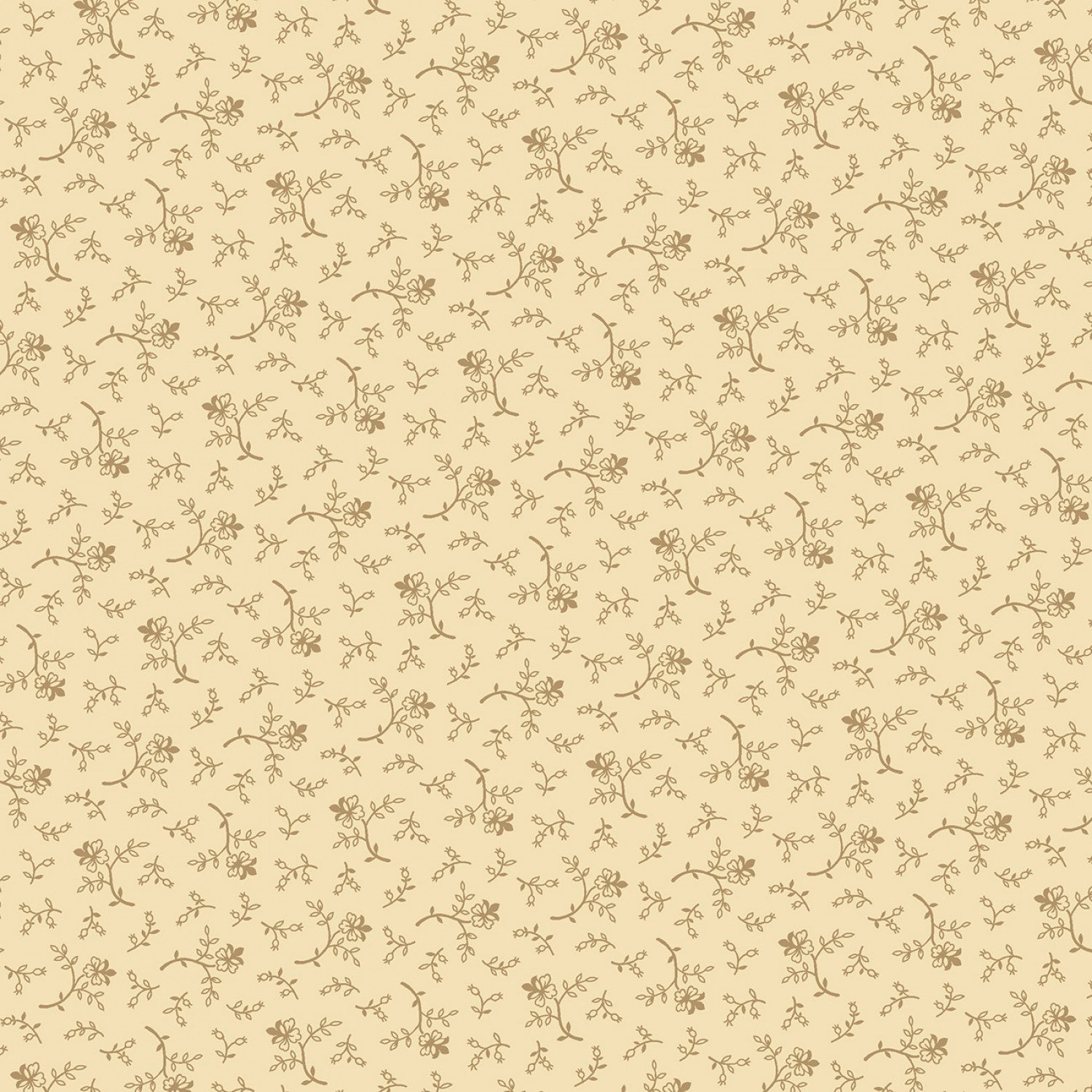 Plumberry III 171154 Cream Plum Rose Marcus Fabrics