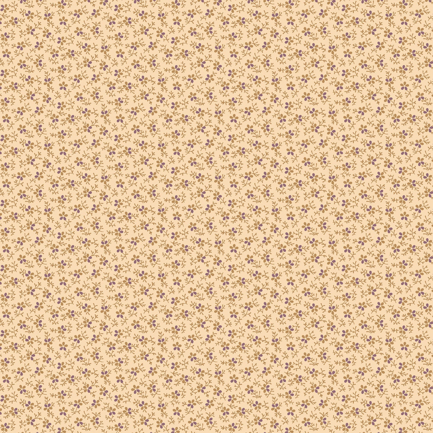 Plumberry III 171156 Cream Ground Cover Marcus Fabrics