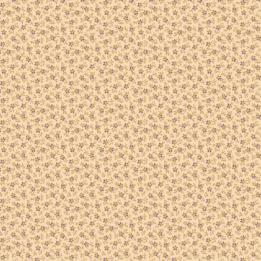 Plumberry III 171156 Cream Ground Cover Marcus Fabrics