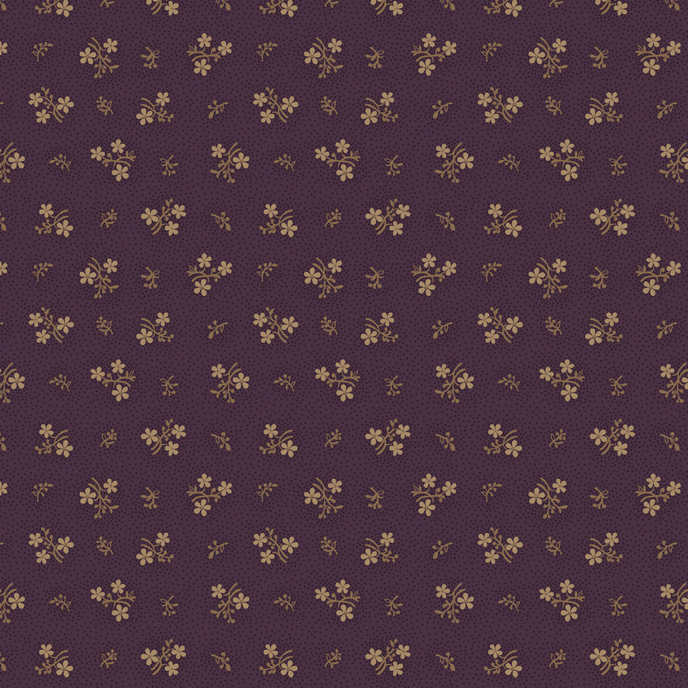 Plumberry III 171157 Plum Plum Bouquet Marcus Fabrics