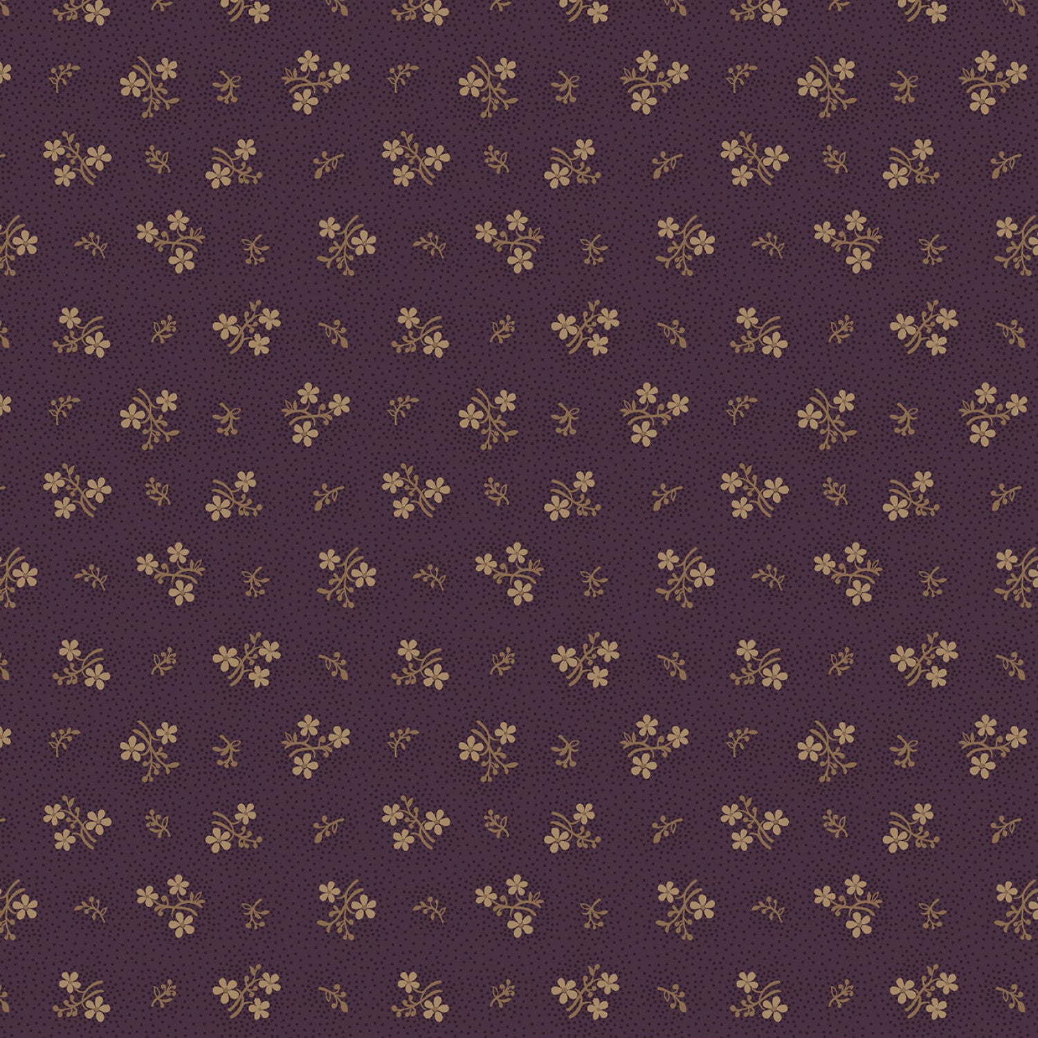 Plumberry III 171157 Plum Plum Bouquet Marcus Fabrics