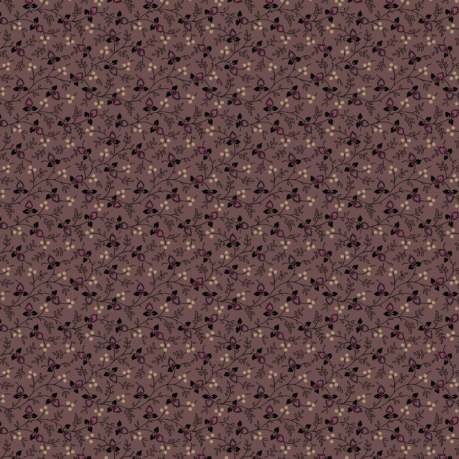 Plumberry III 171158 Mauve Vintage Vine Marcus Fabrics