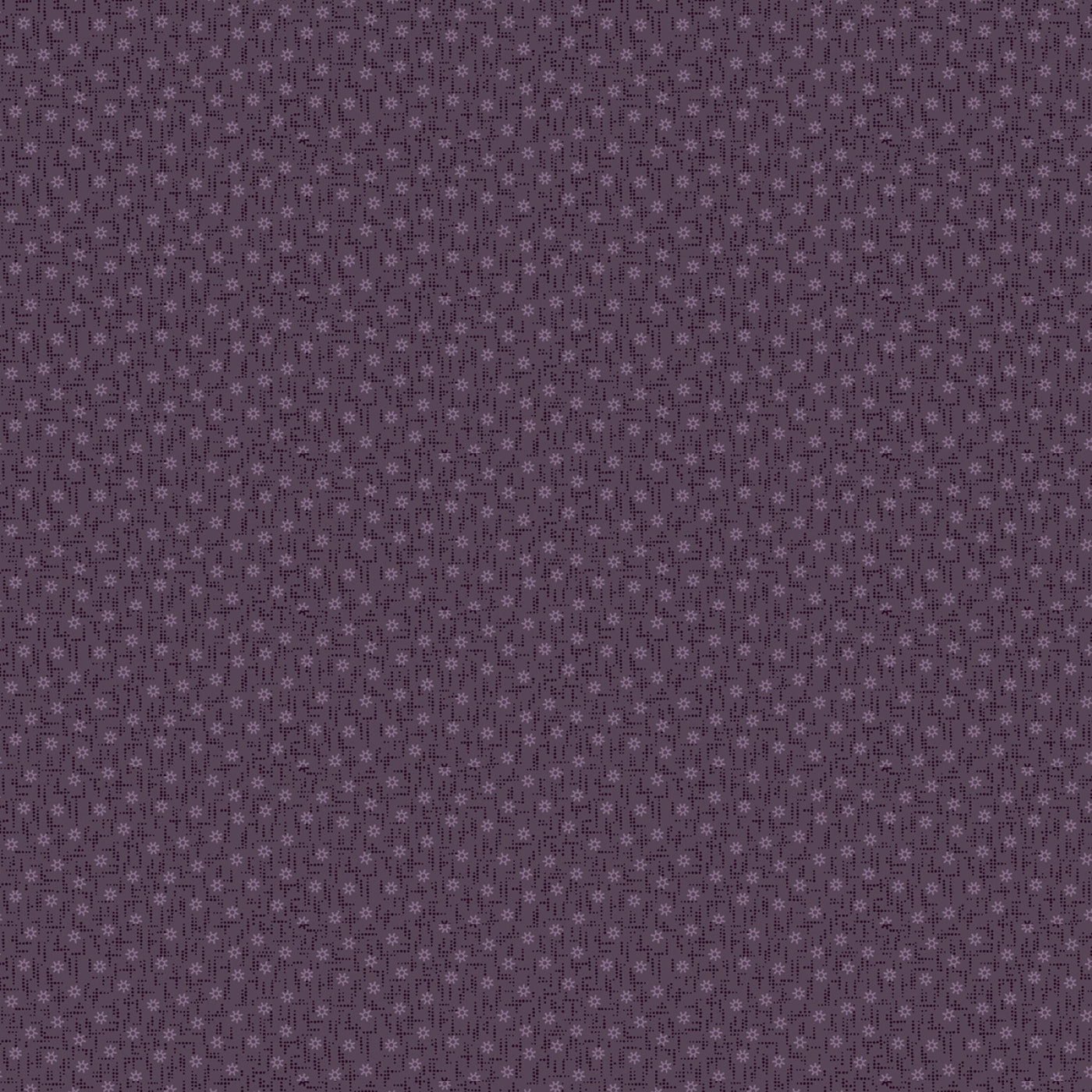 Plumberry III 171159 Purple Gears Marcus Fabrics