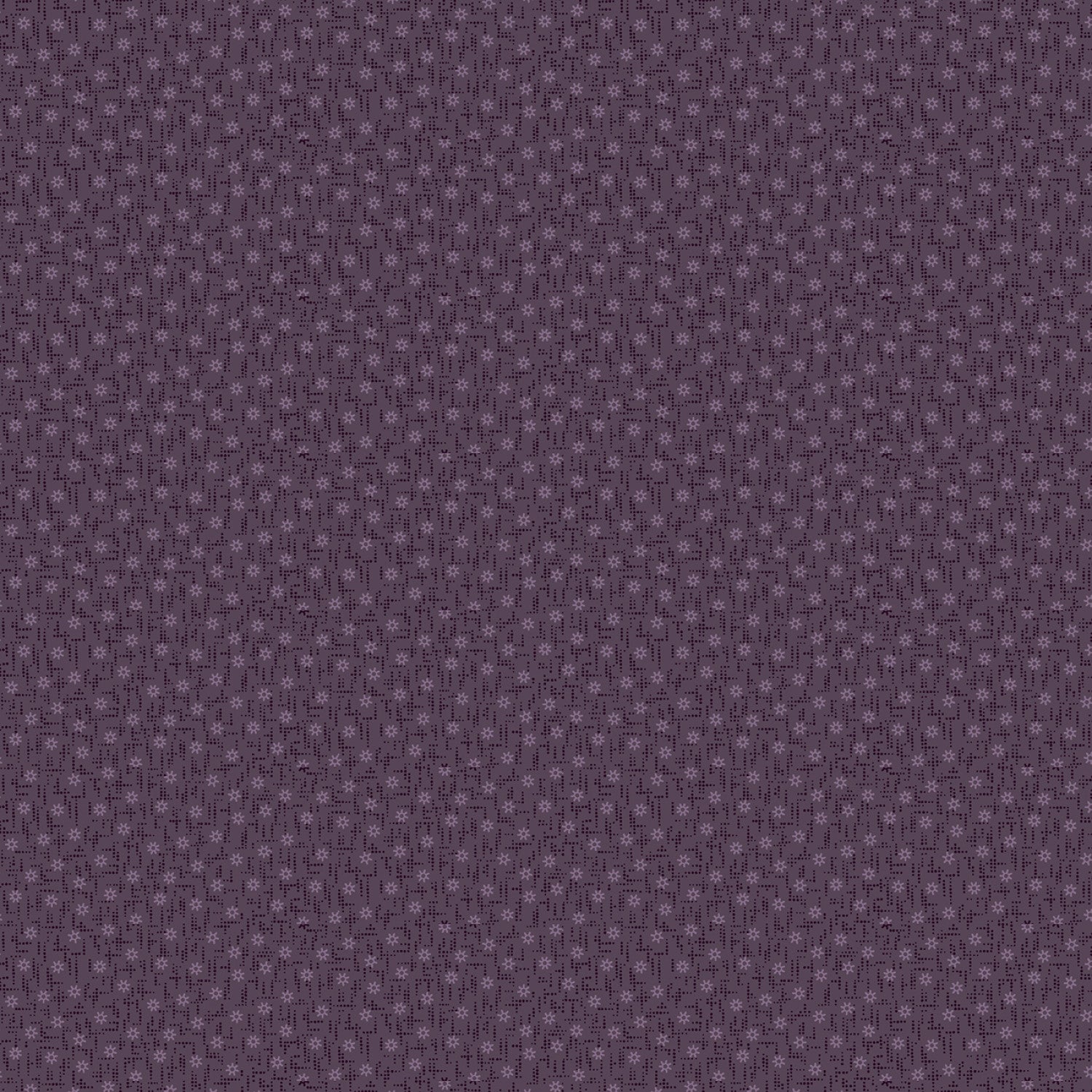 Plumberry III 171159 Purple Gears Marcus Fabrics