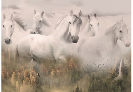 Call of the Wild R4592 112 Spirit Horses, Hoffman