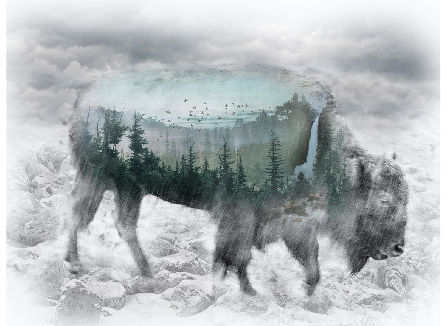 Call of the Wild T4858 483 Bison Digital Panel Hoffman