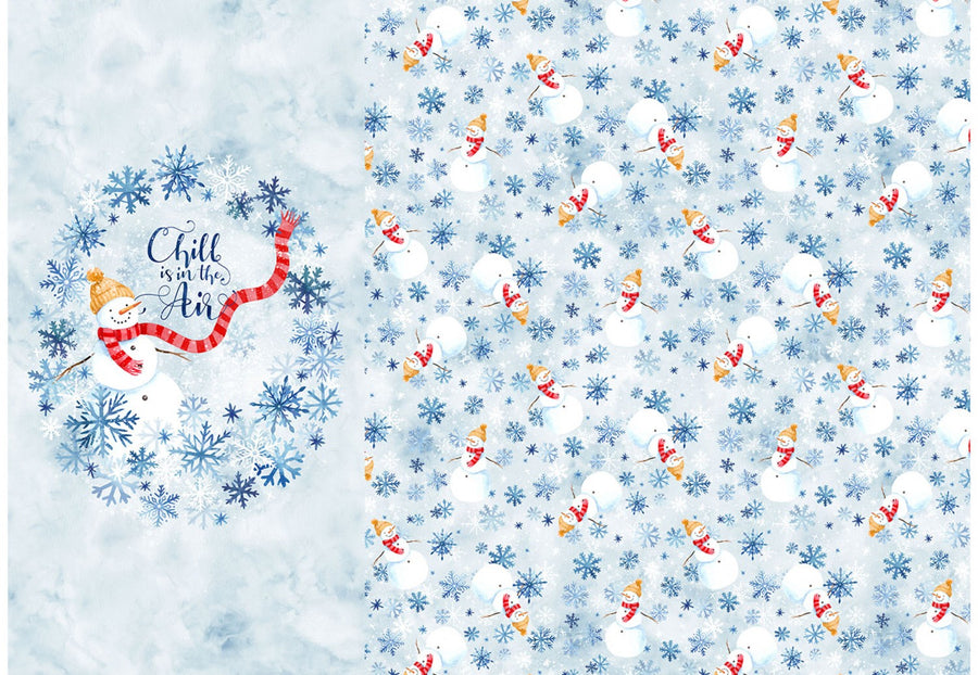 Celebrate the Seasons T4907 586 January Digital Panel Hoffman
