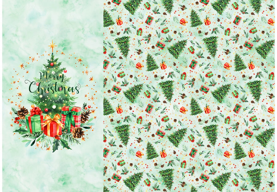 Celebrate the Seasons T4907 597 December Digital Panel Hoffman