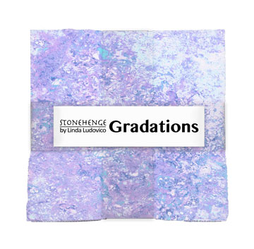 New Stonehenge Gradations 10 Inch Layer Cake Tile Square Twilight 47 Northcott